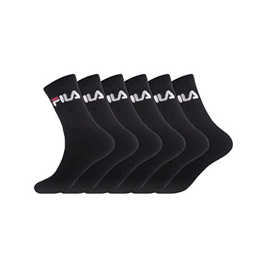 Fila Herren Sportsocken FILA/AM/TNX6 (6er Pack), Schwarz (Noir N - Nr),43-46 im Sale
